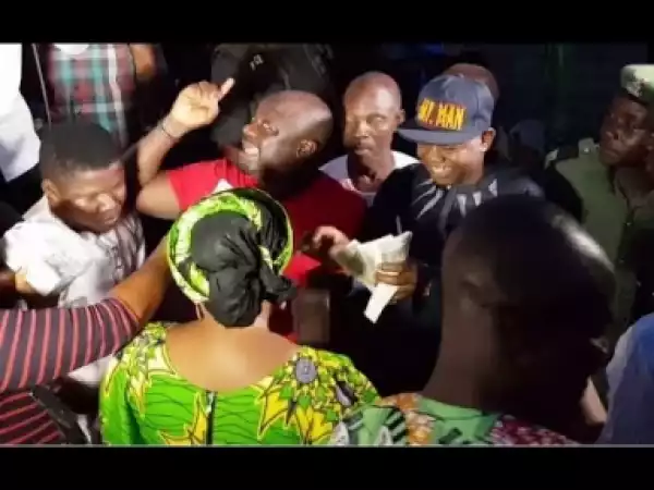 Video: Muka Ray & His Wife Dances As All The Celebrities, Big Men & Sugar Madams Sprays Money On The Couple